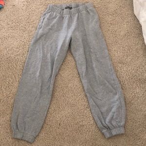 gray brandy melville sweats